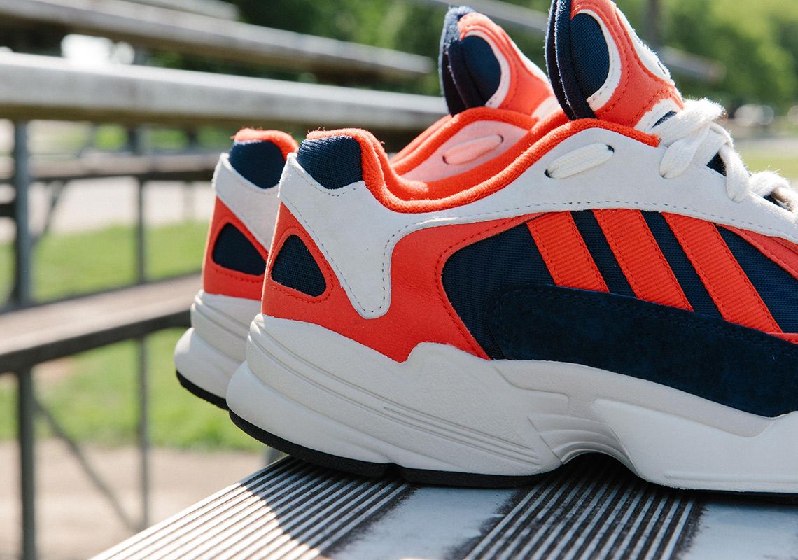  0094 - HÀNG CHÍNH HÃNG - GIÀY ADIDAS  YUNG 1 RED OG  - *RED/NAVY/WHITE* - 2021** - Code: B37615 