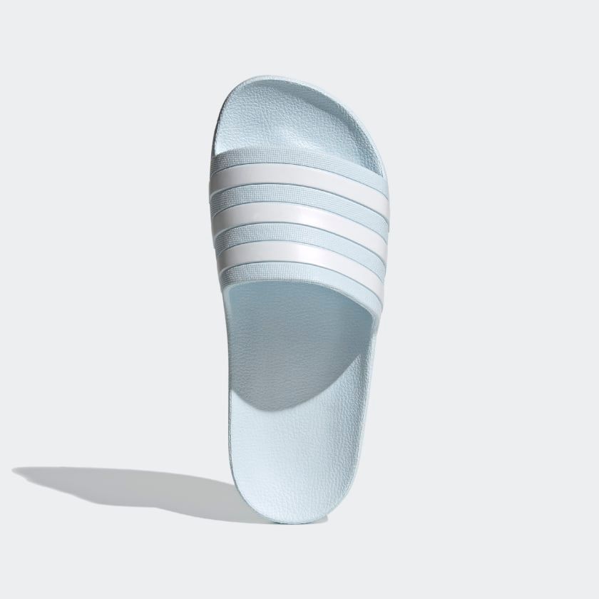  0143 - HÀNG CHÍNH HÃNG - DÉP ADILETTE AQUA SLIDE - XANH MINT - *MINT/WHITE LOGO* - 2021** - Code: FY8106 