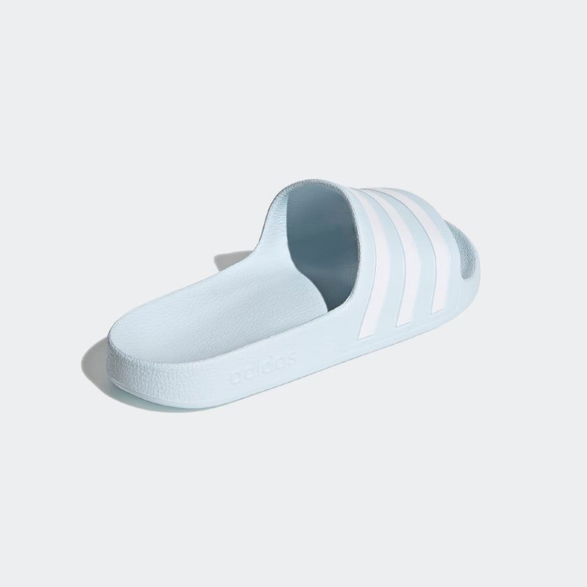  0143 - HÀNG CHÍNH HÃNG - DÉP ADILETTE AQUA SLIDE - XANH MINT - *MINT/WHITE LOGO* - 2021** - Code: FY8106 