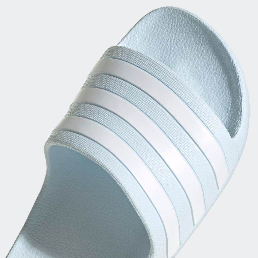  0143 - HÀNG CHÍNH HÃNG - DÉP ADILETTE AQUA SLIDE - XANH MINT - *MINT/WHITE LOGO* - 2021** - Code: FY8106 