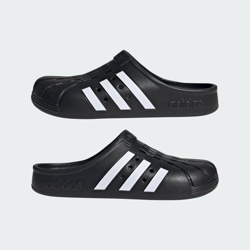 1363 - HÀNG CHÍNH HÃNG - Dép ADIDAS - ADILETTE CLOGS ( RỌ ) - *ĐEN* - CODE : GZ5886