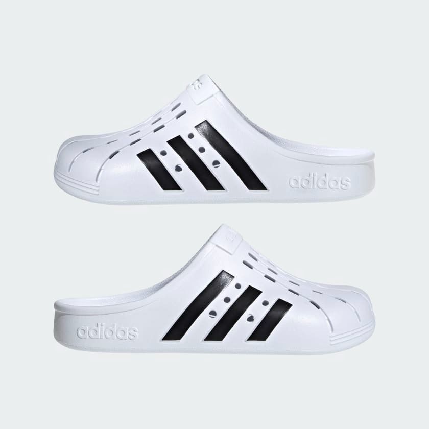  1362 - HÀNG CHÍNH HÃNG - Dép ADIDAS - ADILETTE CLOGS (RỌ)  - *Trắng *  - CODE : FY8970 