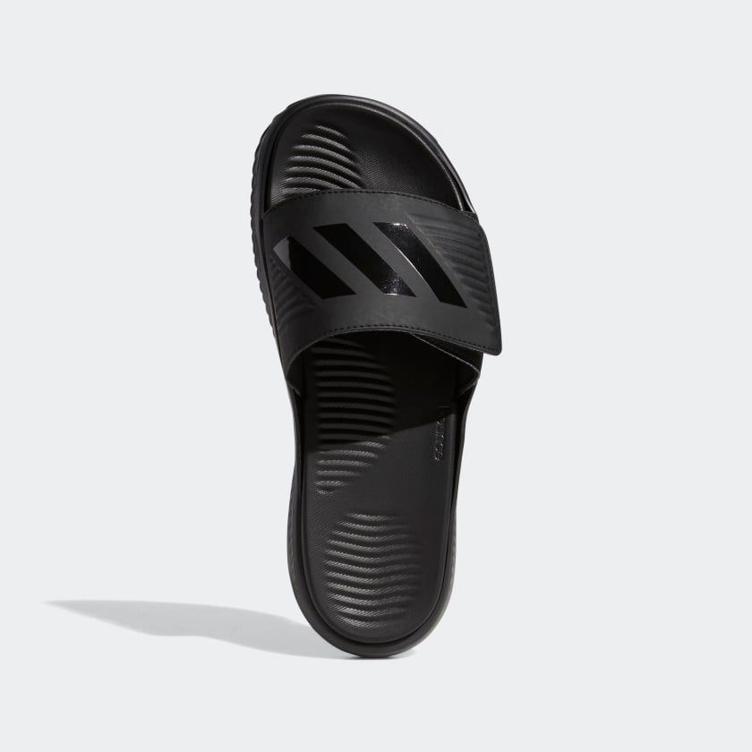  0105 - HÀNG CHÍNH HÃNG - DÉP ADIDAS ALPHABOUCE SLIDE - ALL BLACK - *BLACK* - 2021** - Code:B41720 