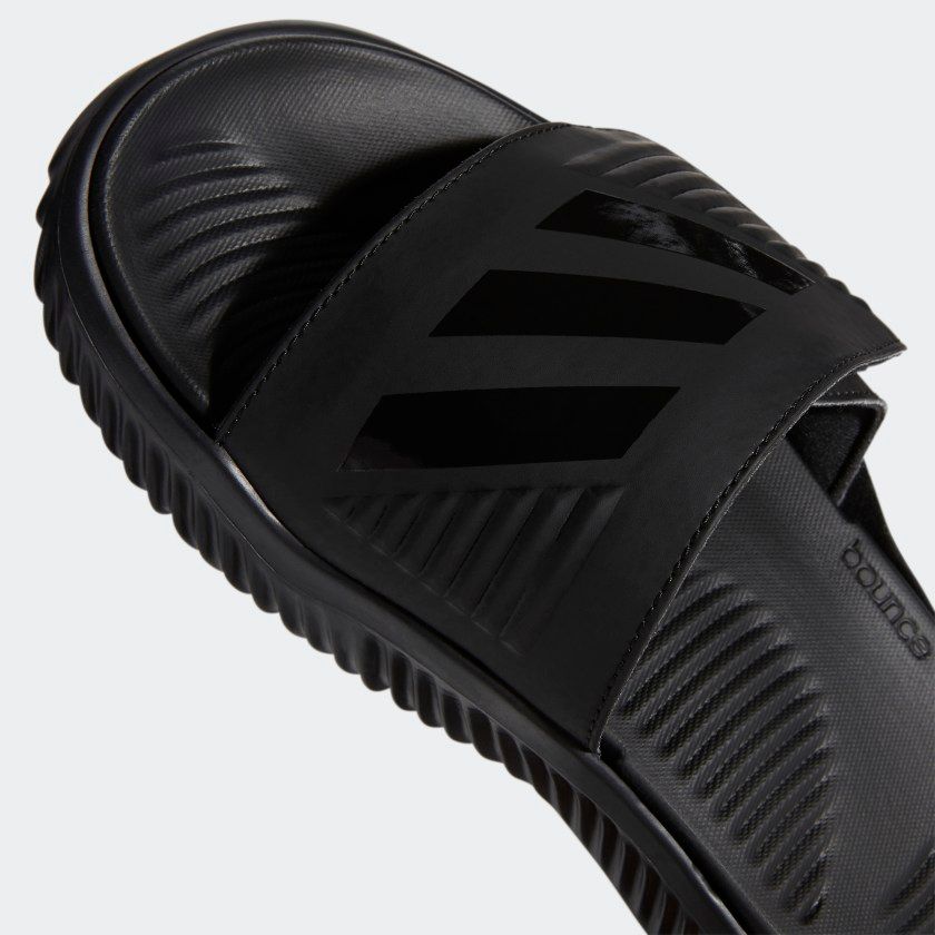  0105 - HÀNG CHÍNH HÃNG - DÉP ADIDAS ALPHABOUCE SLIDE - ALL BLACK - *BLACK* - 2021** - Code:B41720 