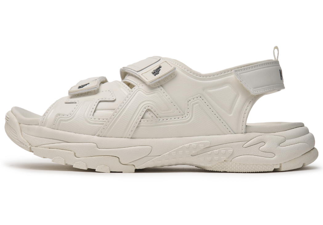 2197 - HÀNG CHÍNH HÃNG - GIÀY SANDAL MLB CHUNKY LA DODGERS - WHITE - CODE: 3ASDRNS43-07WHS