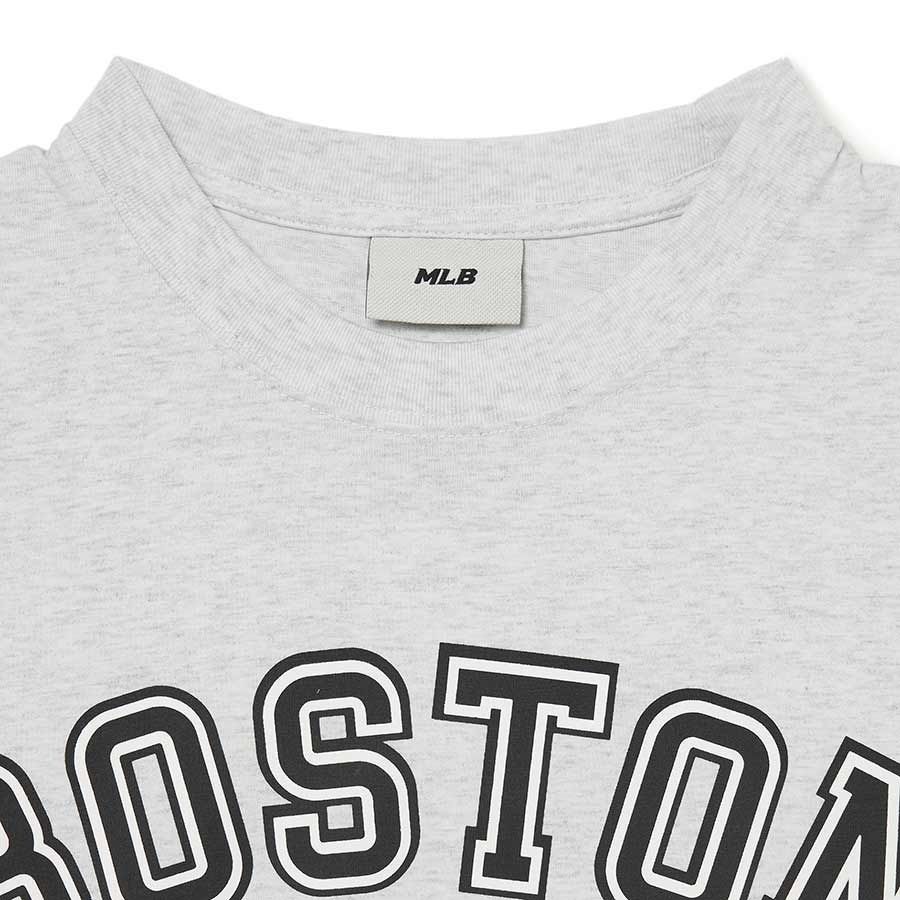 1298 - HÀNG CHÍNH HÃNG - ÁO THUN MLB - BOSTON RED SOX - XÁM - CODE: 3ATSV0233-43MGL