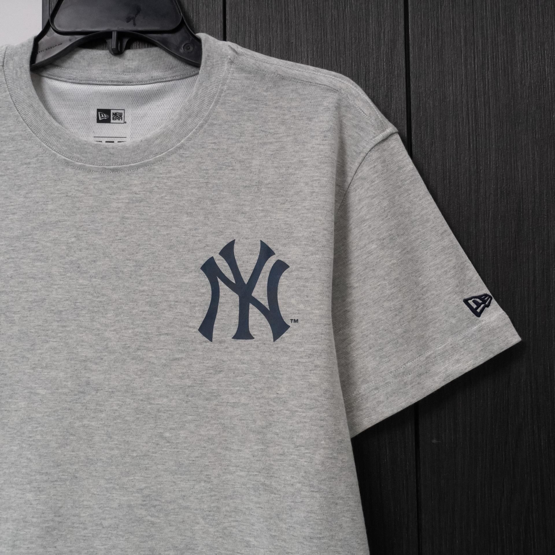 0599 - HÀNG CHÍNH HÃNG - ÁO THUN NEW ERA - COPER LIST LA XÁM - *GREY* - Code: 12715354