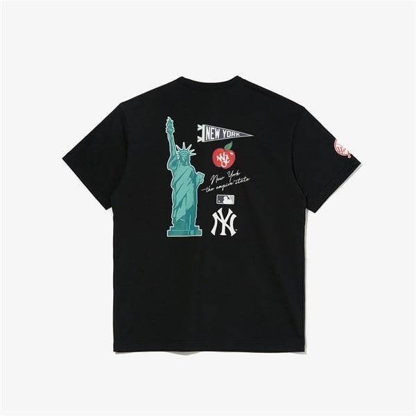 0618 - HÀNG CHÍNH HÃNG - ÁO THUN NEW ERA - NỮ THẦN TỰ DO ĐEN - *BLACK* - Code: 12866557