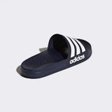  1089 - HÀNG CHÍNH HÃNG - DÉP ADIDAS LITE - NAVY SỌC TRẮNG - Code: AQ1703 