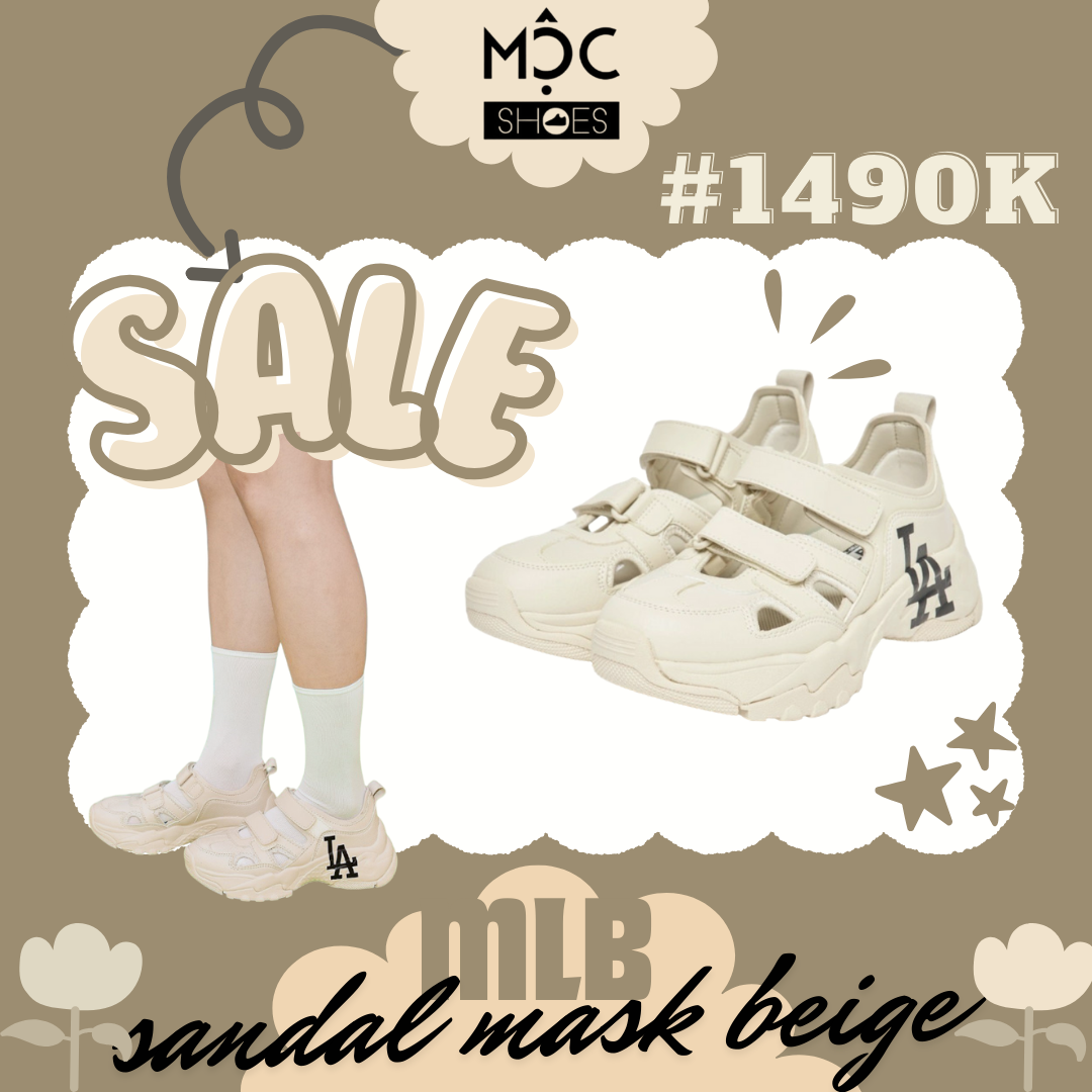 1018 - HÀNG CHÍNH HÃNG - GIÀY SANDAL - MLB BIG BALL CHUNKY MASK LOS ANGELES DOGERS - CODE: 33ASDCH133-07CRS