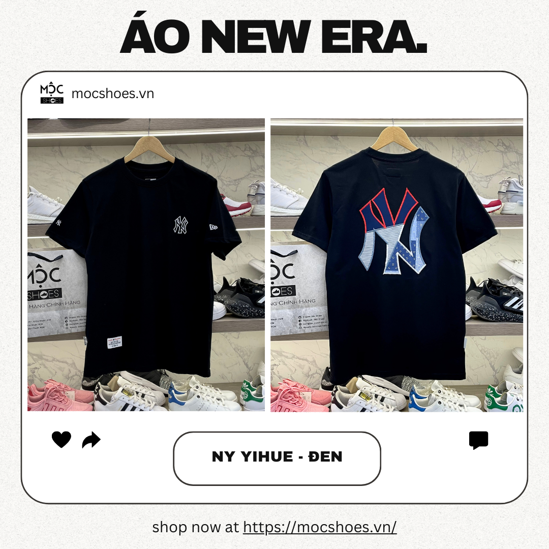 2335 - HÀNG CHÍNH HÃNG - ÁO THUN NEW ERA - NY YIHUA - ĐEN - CODE: 14187330
