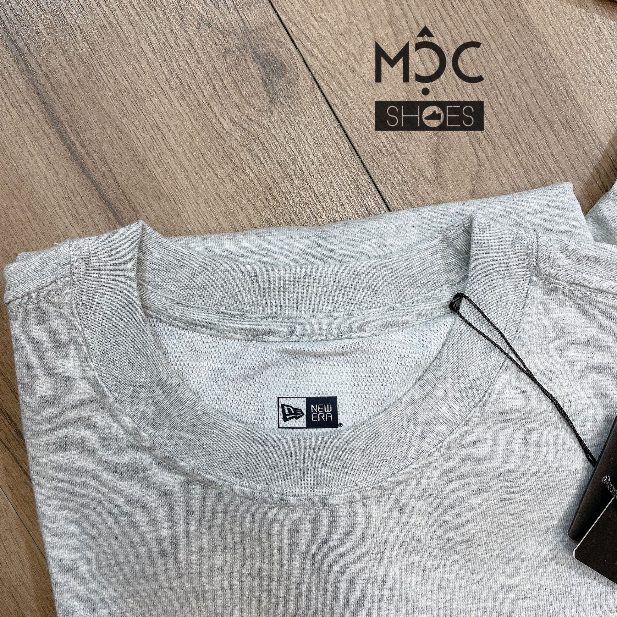 0707 - HÀNG CHÍNH HÃNG - ÁO THUN NEW ERA - COOPERLIST XÁM - *GREY* - Code: 12715354