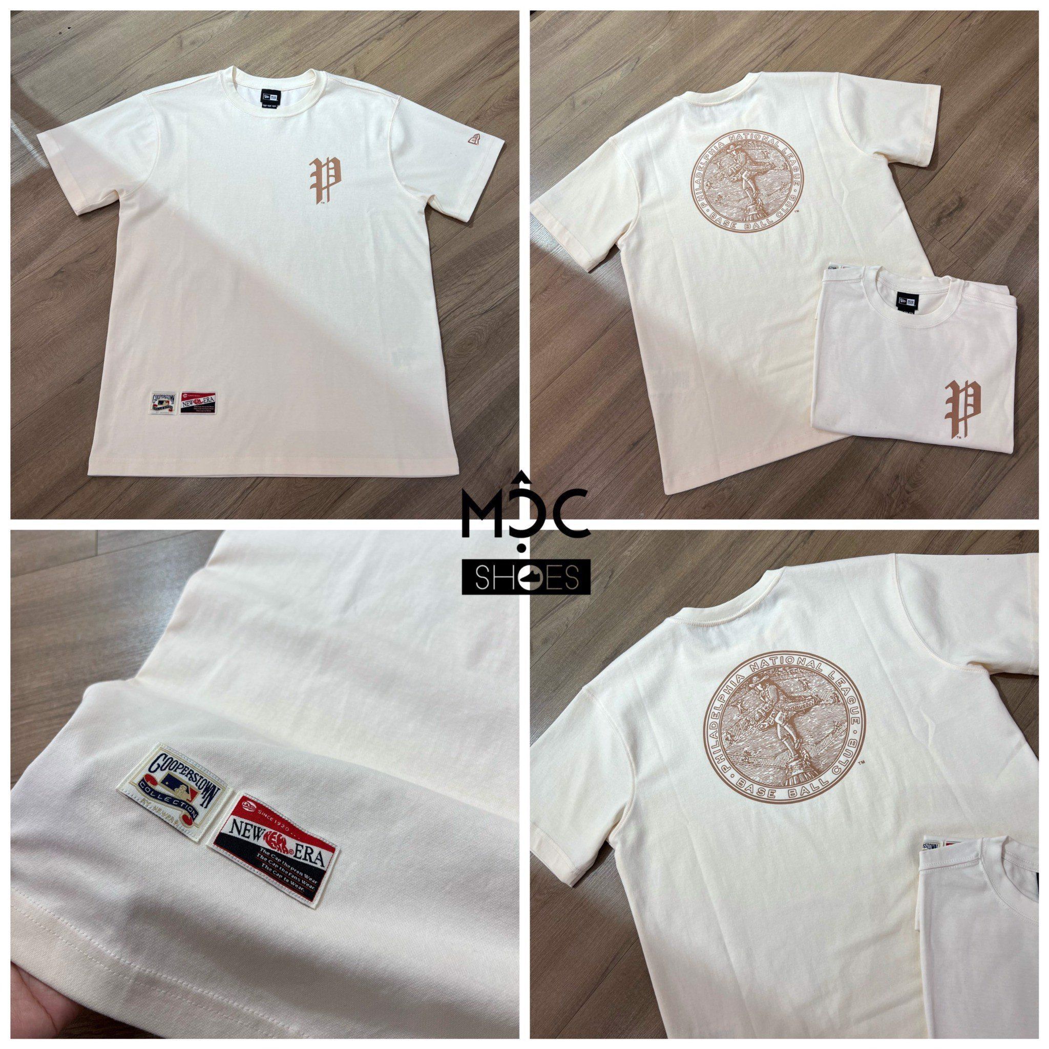 0959 - HÀNG CHÍNH HÃNG - ÁO THUN NEW ERA - CHÂU ÂU BE - KEM - CODE : 12544794