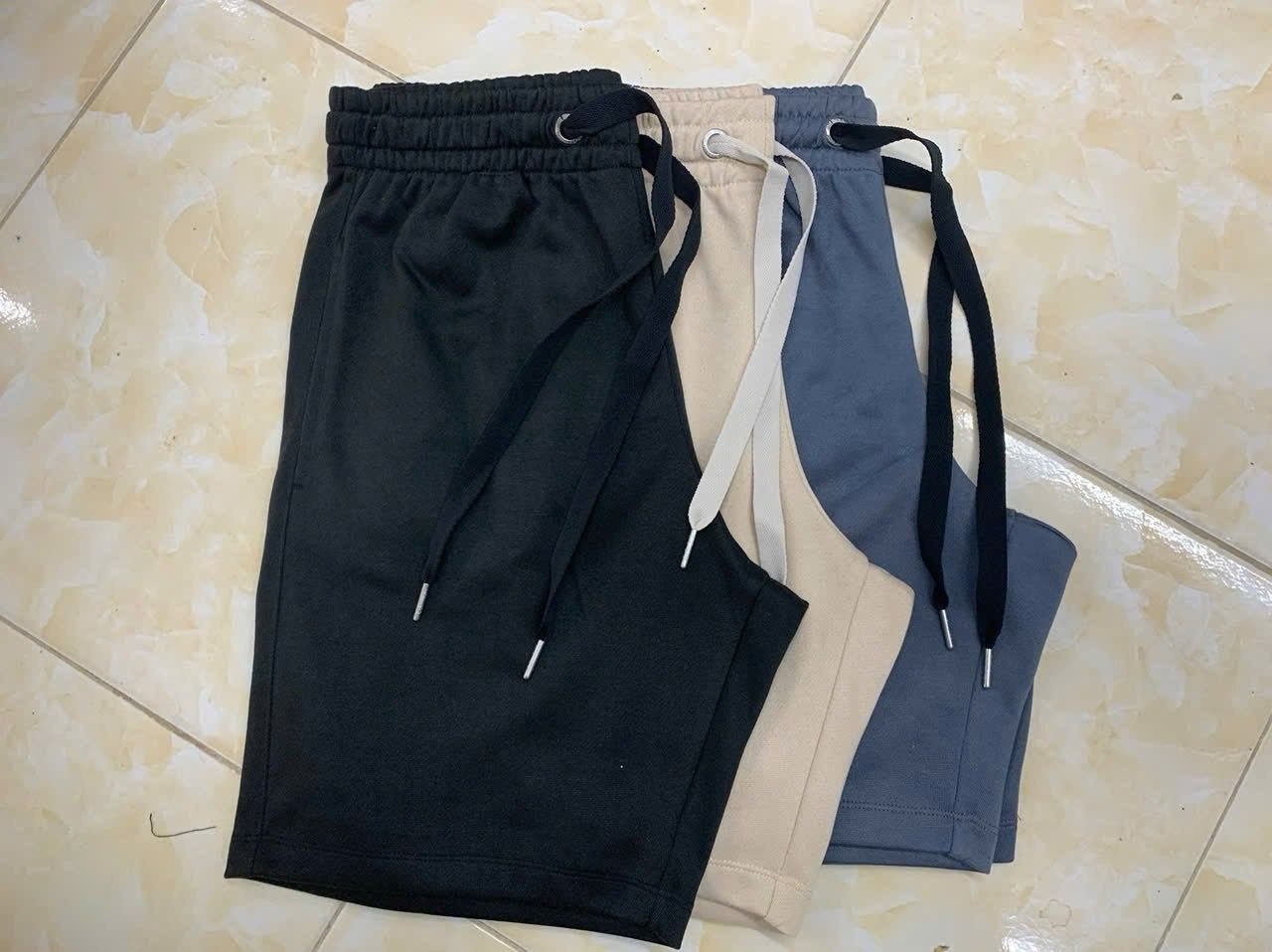2717 - HÀNG CHÍNH HÃNG - SHORT NỈ CALVIN KLEIN - XÁM