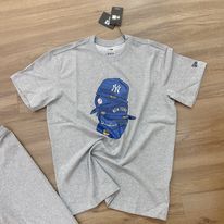 0713 - HÀNG CHÍNH HÃNG - ÁO THUN NEW ERA - CHIẾC MŨ NY XÁM - *GREY* - Code: 11929693