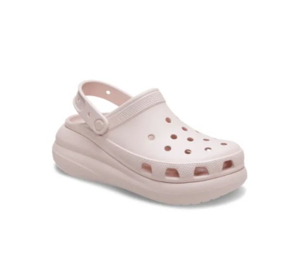 2223 - HÀNG CHÍNH HÃNG - Giày CLOG UNISEX CROCS CRUSH CLASSIC - *Đế Cao* - Pink Clay Shimmer - HỒNG TRƠN - CODE :