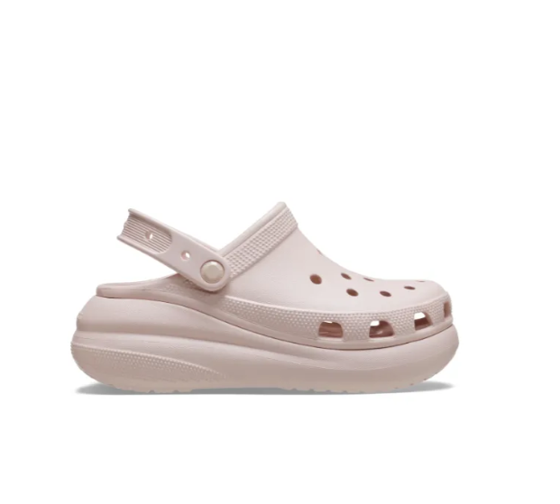 2223 - HÀNG CHÍNH HÃNG - Giày CLOG UNISEX CROCS CRUSH CLASSIC - *Đế Cao* - Pink Clay Shimmer - HỒNG TRƠN - CODE :