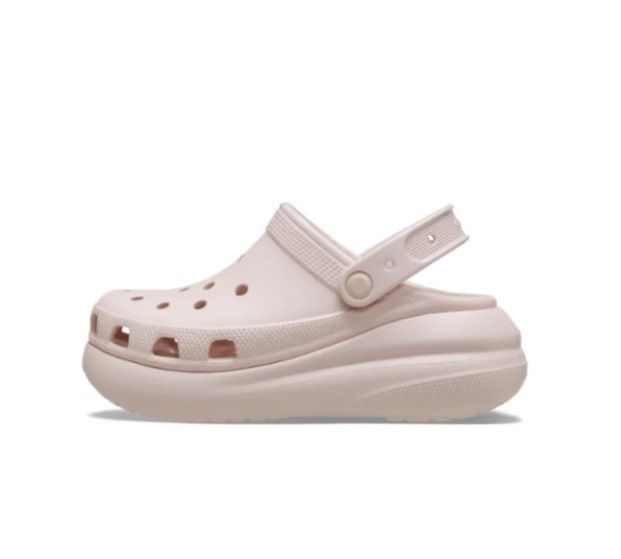 2223 - HÀNG CHÍNH HÃNG - Giày CLOG UNISEX CROCS CRUSH CLASSIC - *Đế Cao* - Pink Clay Shimmer - HỒNG TRƠN - CODE :