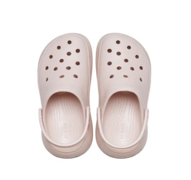 2223 - HÀNG CHÍNH HÃNG - Giày CLOG UNISEX CROCS CRUSH CLASSIC - *Đế Cao* - Pink Clay Shimmer - HỒNG TRƠN - CODE :