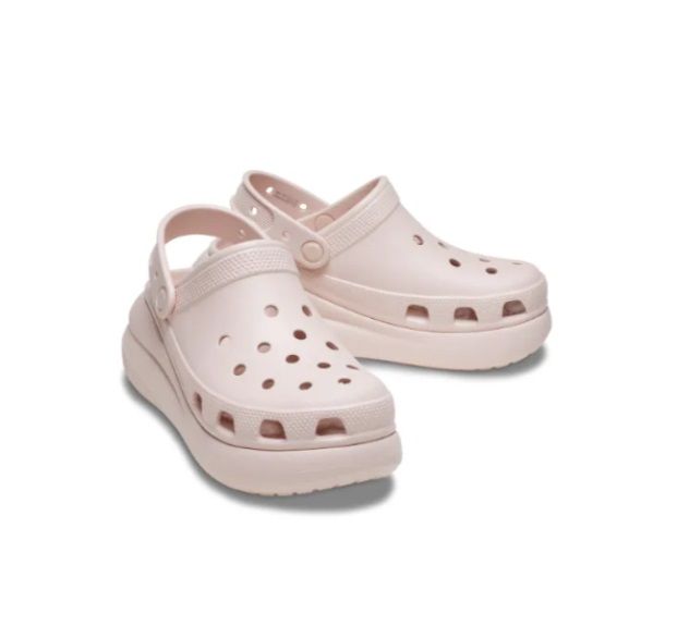 2223 - HÀNG CHÍNH HÃNG - Giày CLOG UNISEX CROCS CRUSH CLASSIC - *Đế Cao* - Pink Clay Shimmer - HỒNG TRƠN - CODE :