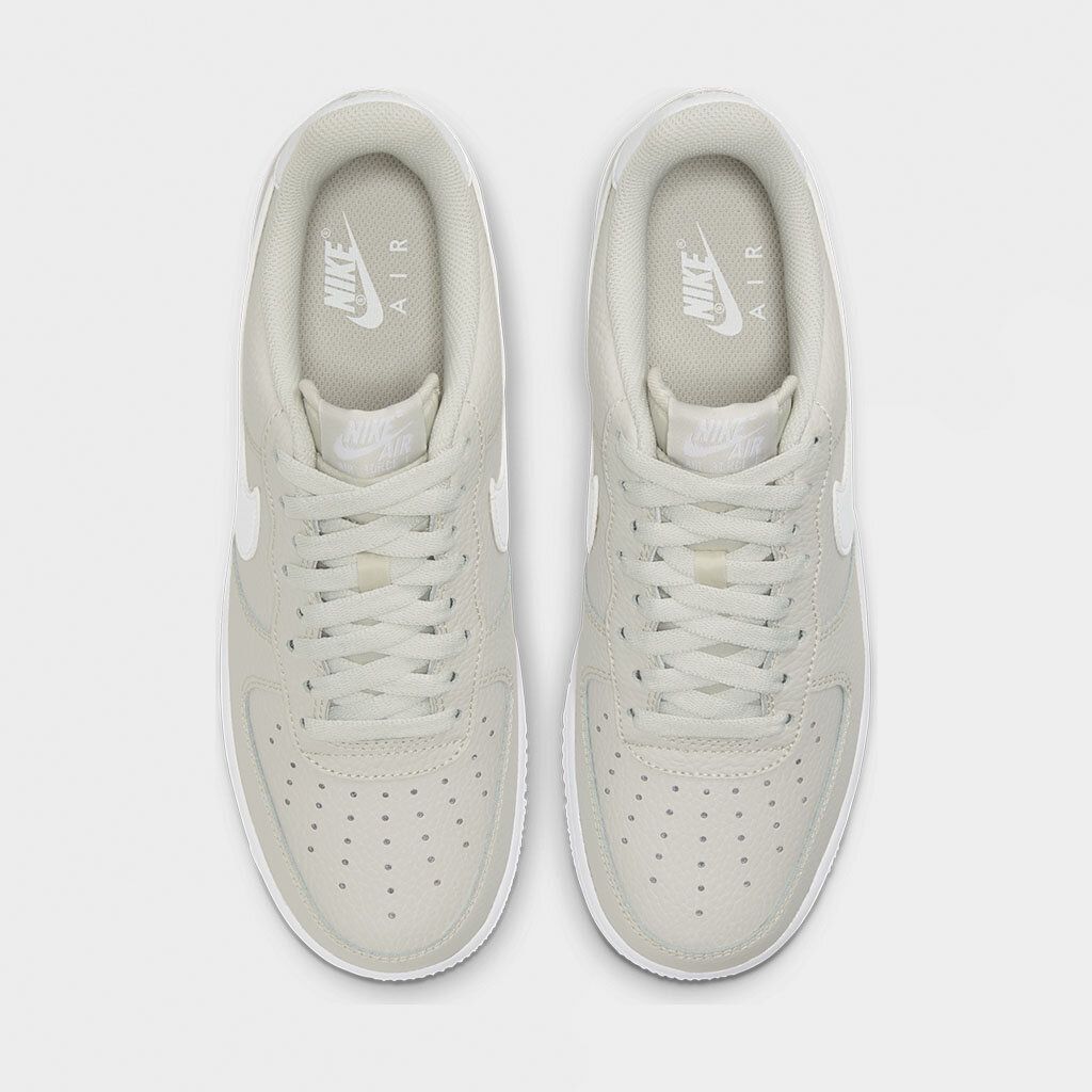  0110 - HÀNG CHÍNH HÃNG - GIÀY NIKE AIR FORCE 1 LIGHT BONE  - *WHITE LOGO* - 2021** - Code: CT2302-001 