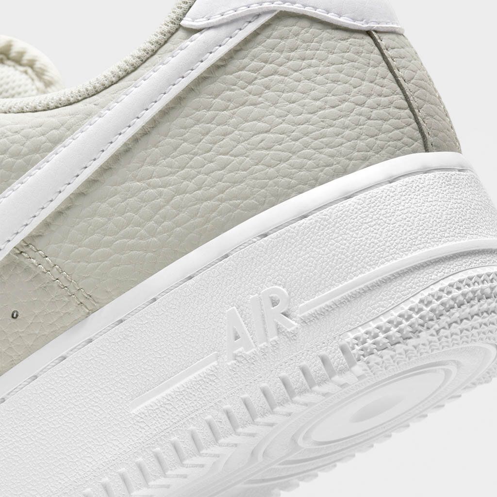  0110 - HÀNG CHÍNH HÃNG - GIÀY NIKE AIR FORCE 1 LIGHT BONE  - *WHITE LOGO* - 2021** - Code: CT2302-001 