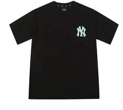 0875 - HÀNG CHÍNH HÃNG - ÁO THUN MLB - YANKEES *ĐEN (MỎNG)*