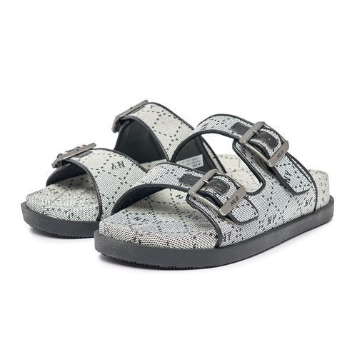 1051 - HÀNG CHÍNH HÃNG - DÉP SANDAL MLB - MONO DIA - XÁM ĐEN - CODE: 3ALPCTM33