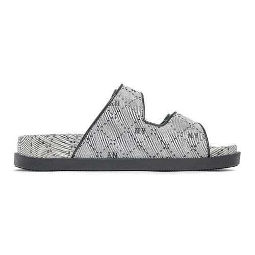 1051 - HÀNG CHÍNH HÃNG - DÉP SANDAL MLB - MONO DIA - XÁM ĐEN - CODE: 3ALPCTM33