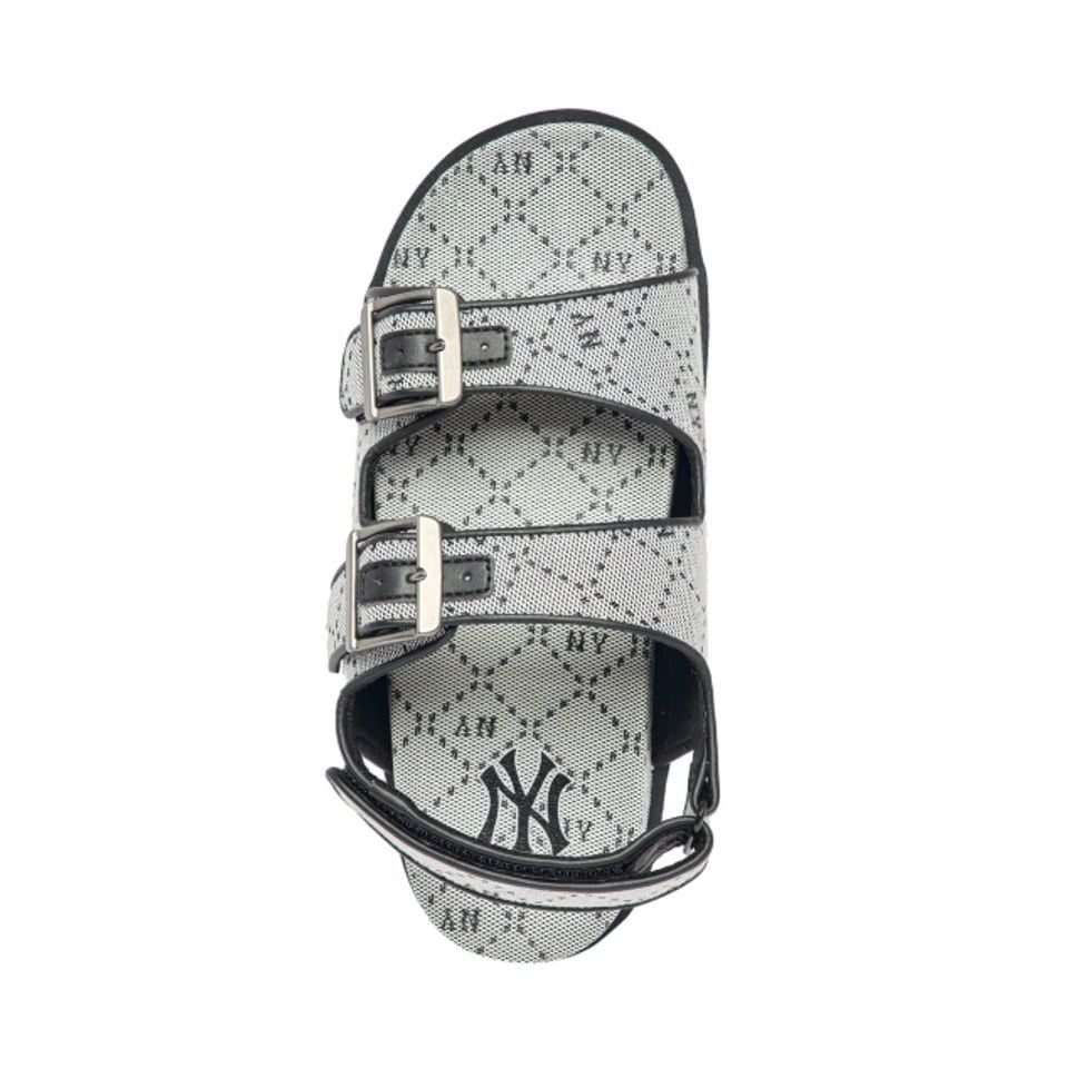 1050 - HÀNG CHÍNH HÃNG - GIÀY SANDAL MLB - MONO DIA - XÁM ĐEN - CODE: 3ASDCSJ33