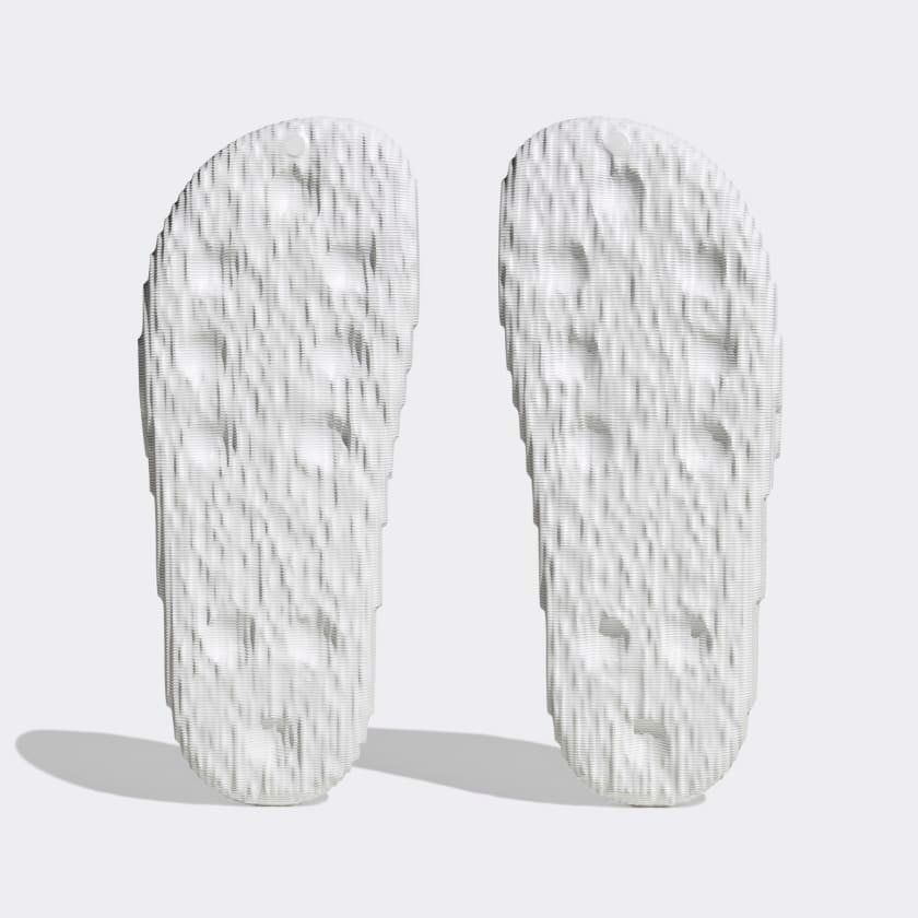 1104 - HÀNG CHÍNH HÃNG - DÉP ADIDAS 22 - BẬC THANG * MÀU TRẮNG * Code: HQ4672
