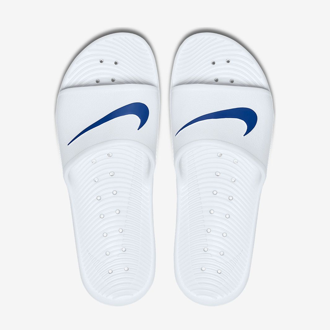0498 - HÀNG CHÍNH HÃNG - DÉP NIKE KAWA SHOWER - *WHITE/BLUE LOGO* - 2023** - Code: 832528