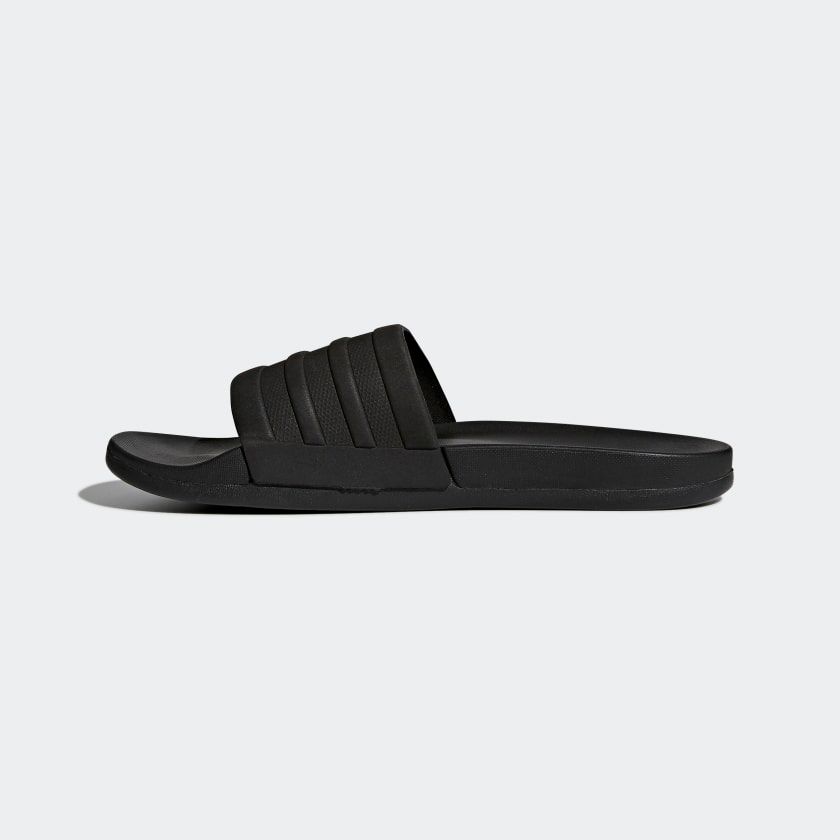  0192 - HÀNG CHÍNH HÃNG - DÉP ADIDAS CLOUDFOAM COMFORT - ALL BLACK - (1) - Code: S82137 