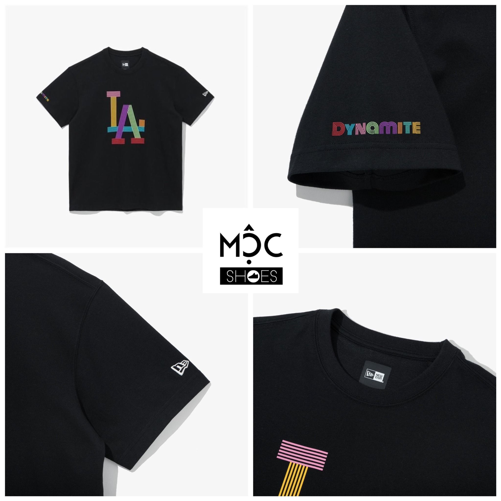 0685 - HÀNG CHÍNH HÃNG - ÁO THUN NEW ERA x BTS - LA