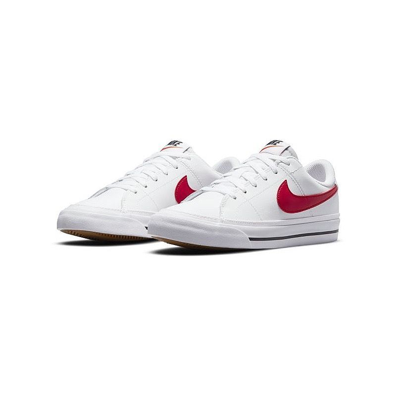 0427 - HÀNG CHÍNH HÃNG - GIÀY NIKE COURT LEGACY LOW - *WHITE/RED* - 2023** - Code: CU4150-105