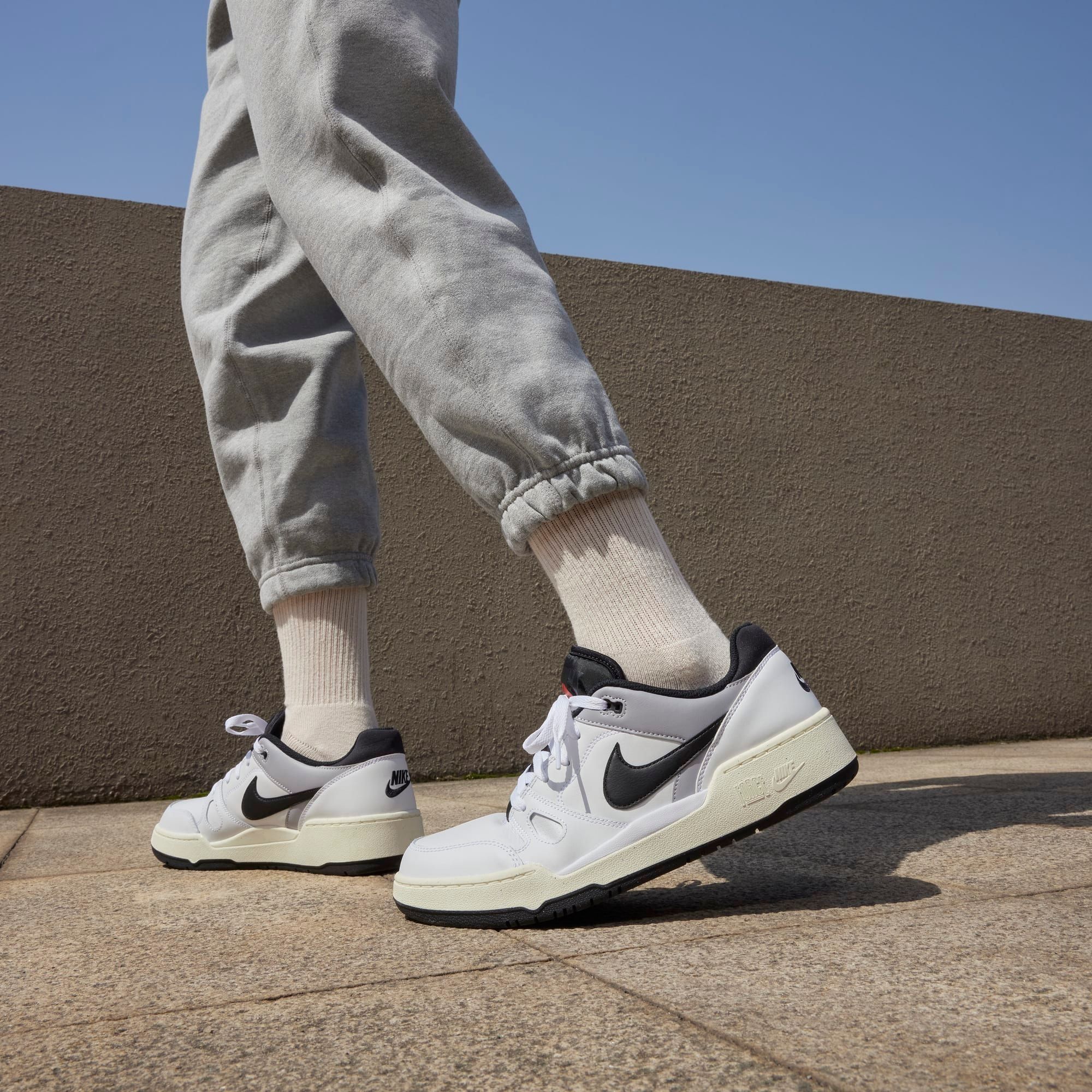 2674 - HÀNG CHÍNH HÃNG - GIÀY NIKE FULL FORCE LOW - WHITE - BLACK - CODE : FB1362-101