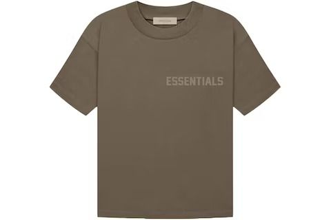 0888 - HÀNG CHÍNH HÃNG - ÁO THUN TEE ESSENTIAL FOG - TAN ĐẬM/ MÀU GỖ * WOOD * - SEASON 22
