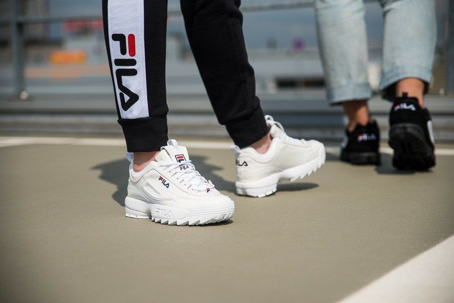  0024 - HÀNG CHÍNH HÃNG - GIÀY FILA DISRUPTOR 2 CÁ MẬP - *WHITE* - 2021** - Code:  FS1HTA1071X-26 