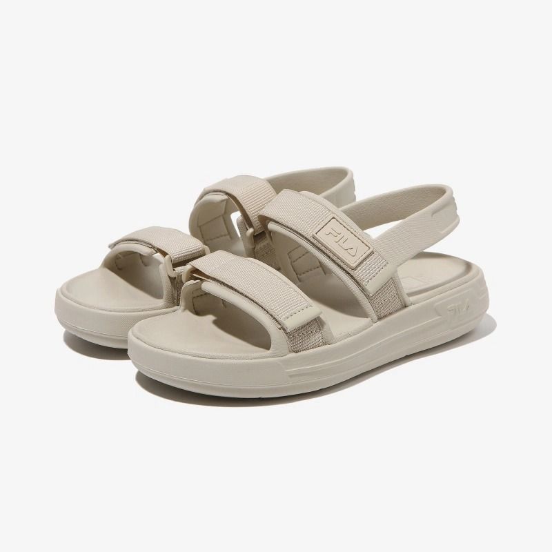 1008 - HÀNG CHÍNH HÃNG - GIÀY QUAI HẬU SANDAL FILA SURFY MÀU - * Beige Brown * - CODE:1SM01934E_925