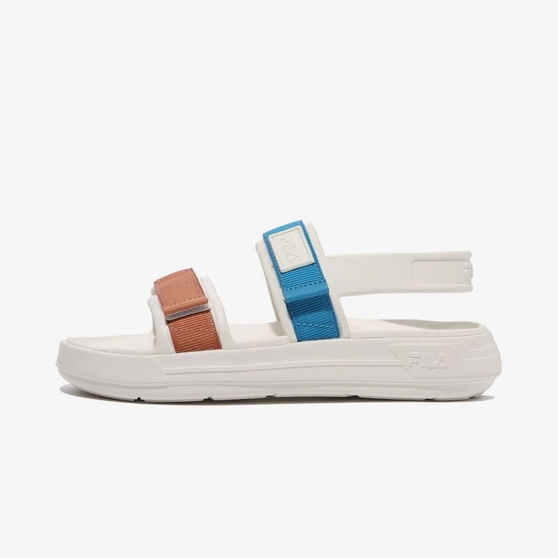 1007 - HÀNG CHÍNH HÃNG - GIÀY QUAI HẬU SANDAL FILA SURFY MÀU - * Blue Orange White * - CODE: 1SM01934E_423