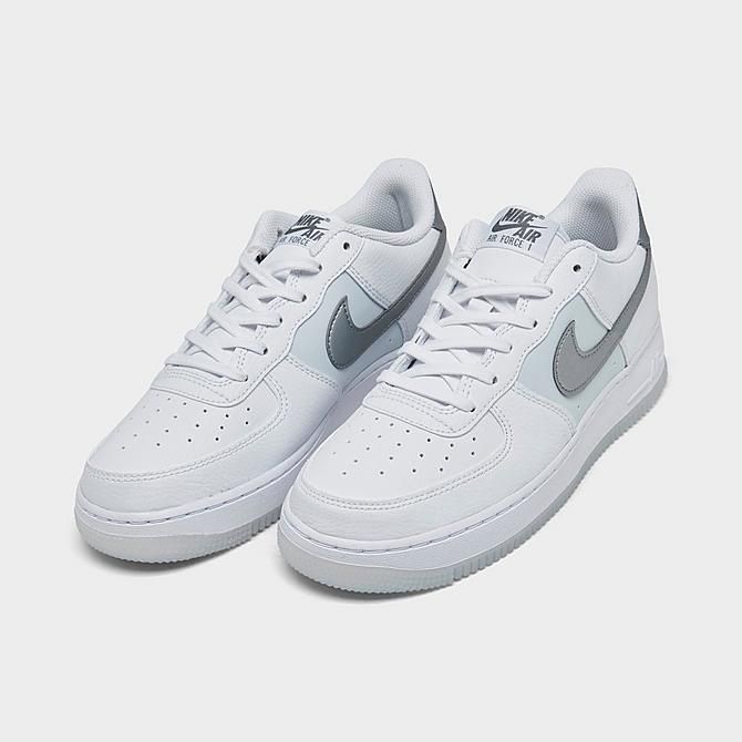  2150 - HÀNG CHÍNH HÃNG - GIÀY NIKE AIR FORCE 1 LOW GS - MÀU TRẮNG XANH - CODE: FV3981 10 