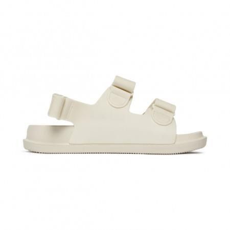 1032 - HÀNG CHÍNH HÃNG - GIÀY SANDAL MLB - NEW YORK YANKEES - * TRẮNG * QUAI NHỰA - CODE : 3ASDSD123-50CRS