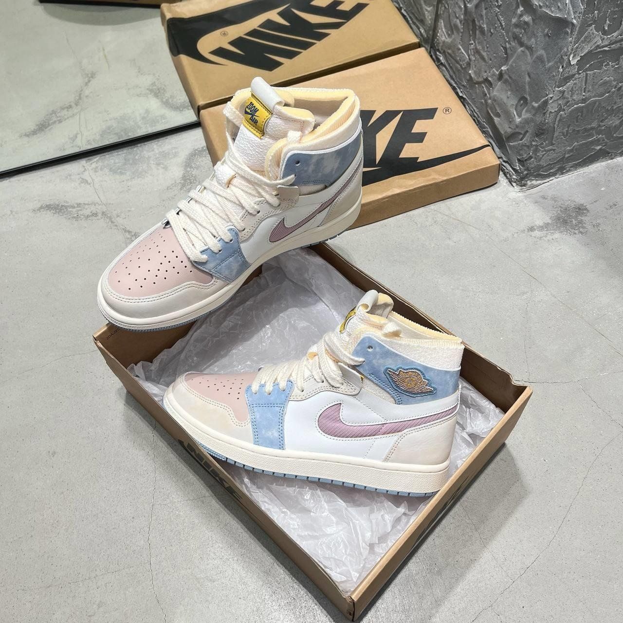 1622 - HÀNG CHÍNH HÃNG - GIÀY NIKE AIR JORDAN 1 ZOOM COMFORT - PINK OXFORD - CODE: DQ5092-651