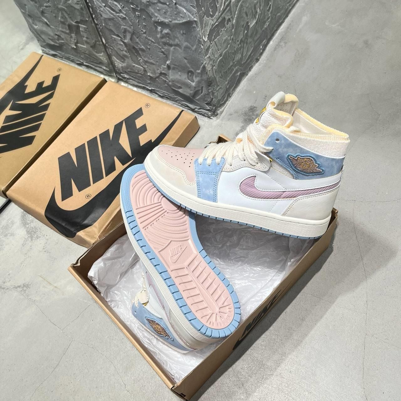 1622 - HÀNG CHÍNH HÃNG - GIÀY NIKE AIR JORDAN 1 ZOOM COMFORT - PINK OXFORD - CODE: DQ5092-651