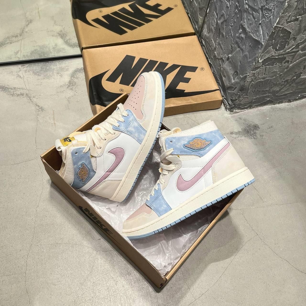 1622 - HÀNG CHÍNH HÃNG - GIÀY NIKE AIR JORDAN 1 ZOOM COMFORT - PINK OXFORD - CODE: DQ5092-651