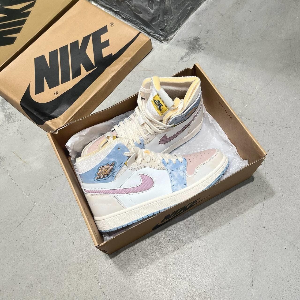 1622 - HÀNG CHÍNH HÃNG - GIÀY NIKE AIR JORDAN 1 ZOOM COMFORT - PINK OXFORD - CODE: DQ5092-651