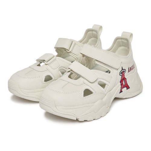 0914 - HÀNG CHÍNH HÃNG - Giày Sandal MLB - Angels - * TRẮNG ĐỎ * CODE : 3ASDCH133-41IVS