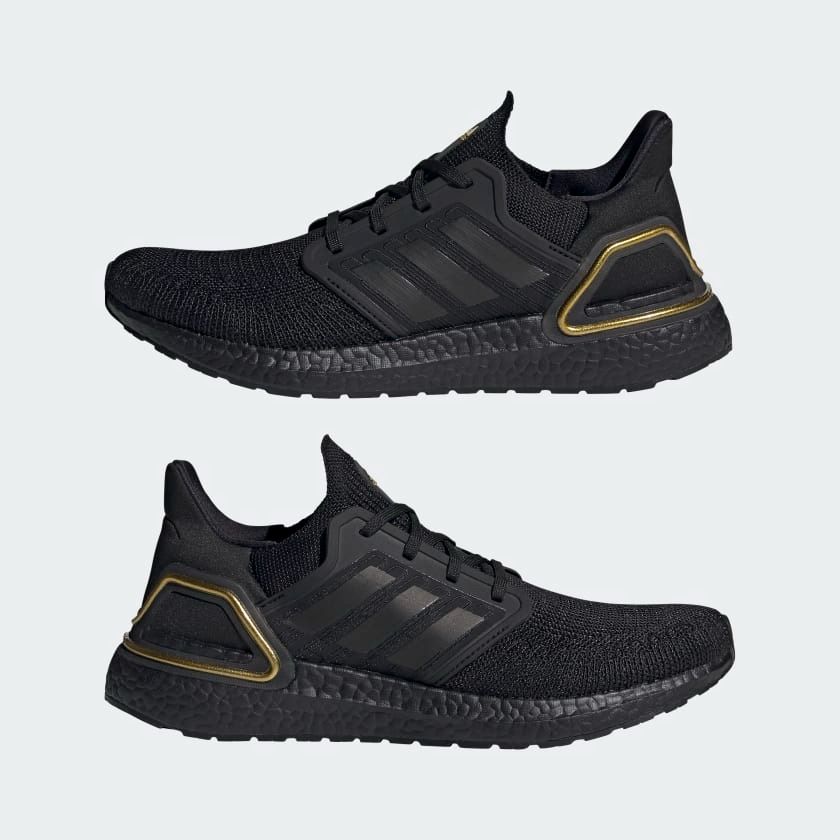 1542 - HÀNG CHÍNH HÃNG - ADIDAS ULTRABOOST 20 TRIPLE BLACK - GOLD BLACK - CODE: H026303