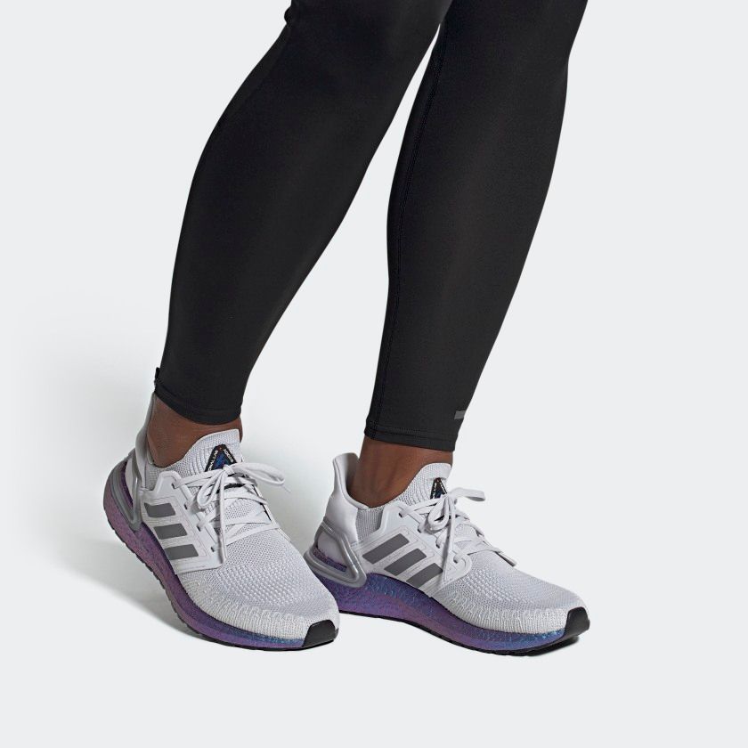 0085 - HÀNG CHÍNH HÃNG - GIÀY ADIDAS ULTRABOOST 20 GREY VIOLET - *GREY/VIOLET* - 2021** - Code: EG0755