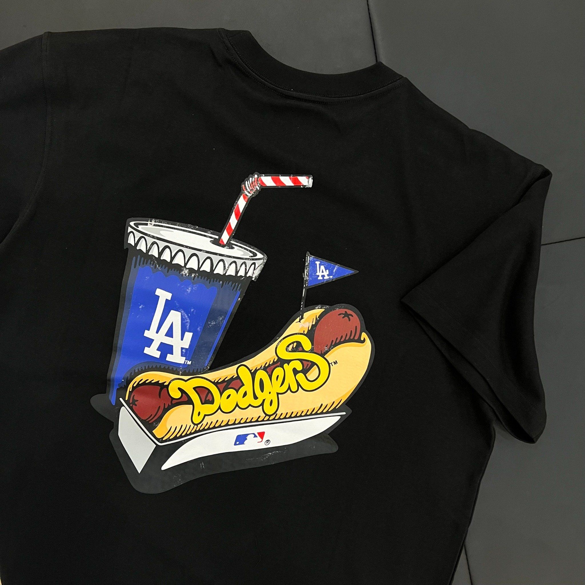 0728 - HÀNG CHÍNH HÃNG - ÁO THUN NEW ERA - HOTDOG ĐEN - *BLACK* - Code: 12715377